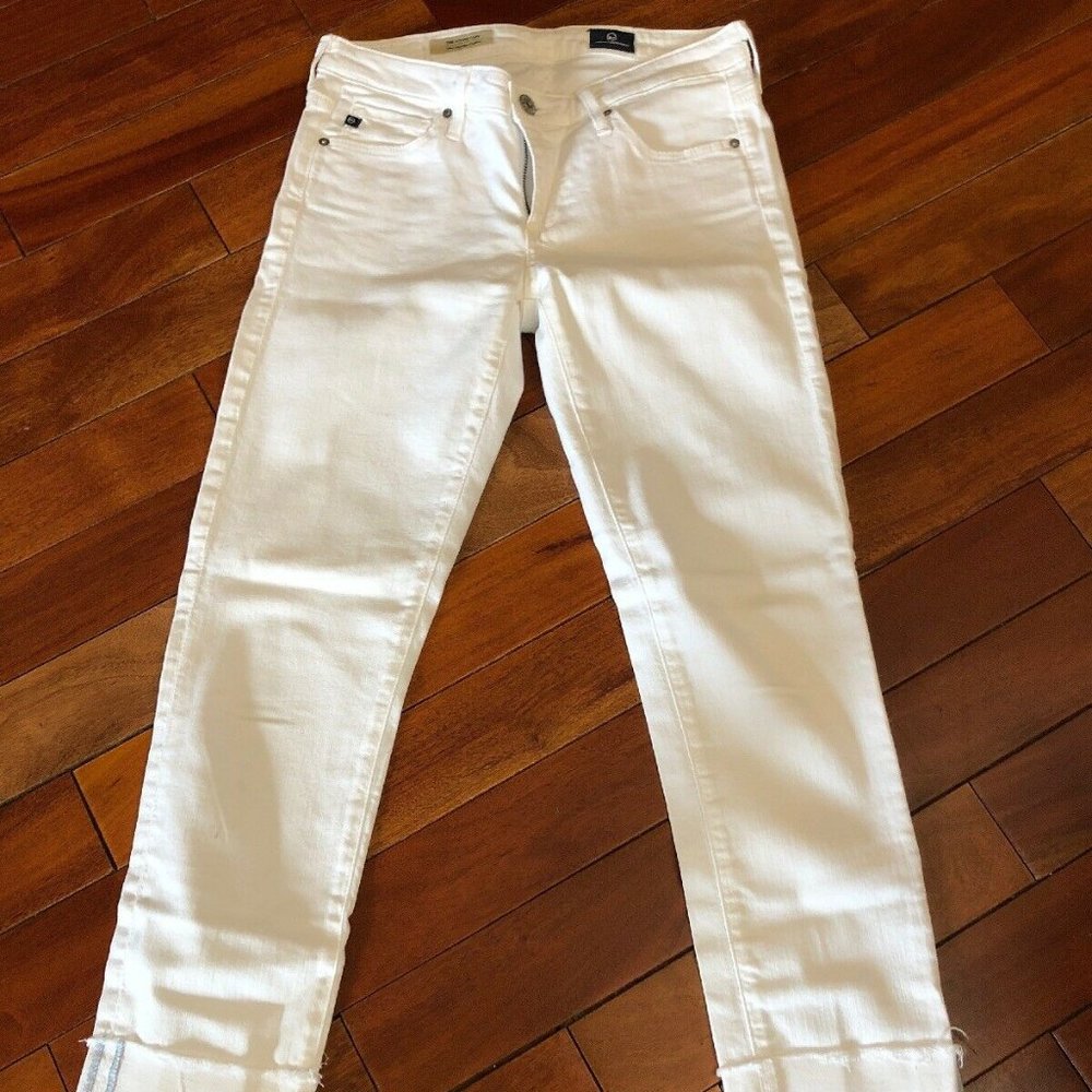 AG The Stevie Cuff Slim Straight Cuffed Jean 26